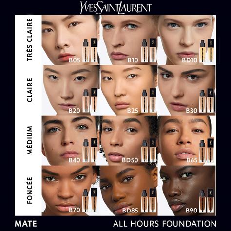 ysl all hours foundation tonos|YSL all hours foundation sephora.